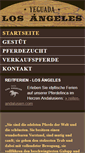Mobile Screenshot of pferdezucht-andalusien.com